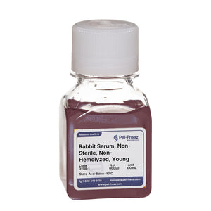 Rabbit Serum, Non-Sterile, Non-Hemolyzed, Young