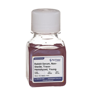 Rabbit Serum, Non-Sterile, Trace-Hemolyzed, Young