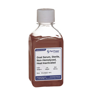 Goat Serum, Sterile, Non-Hemolyzed, Heat Inactivated