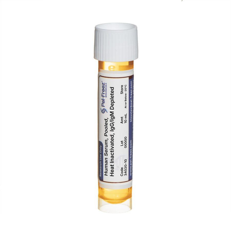 Human Serum, Pooled, Heat Inactivated, IgG/IgM Depleted