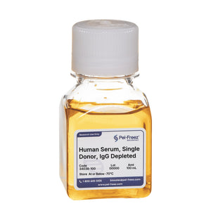 Human Serum, Single Donor, IgG Depleted