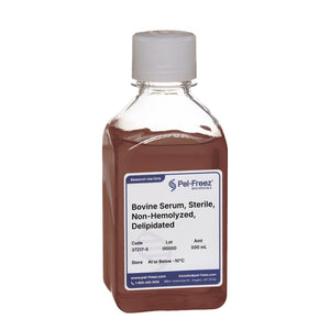 Bovine Serum, Sterile, Non-Hemolyzed, Delipidated