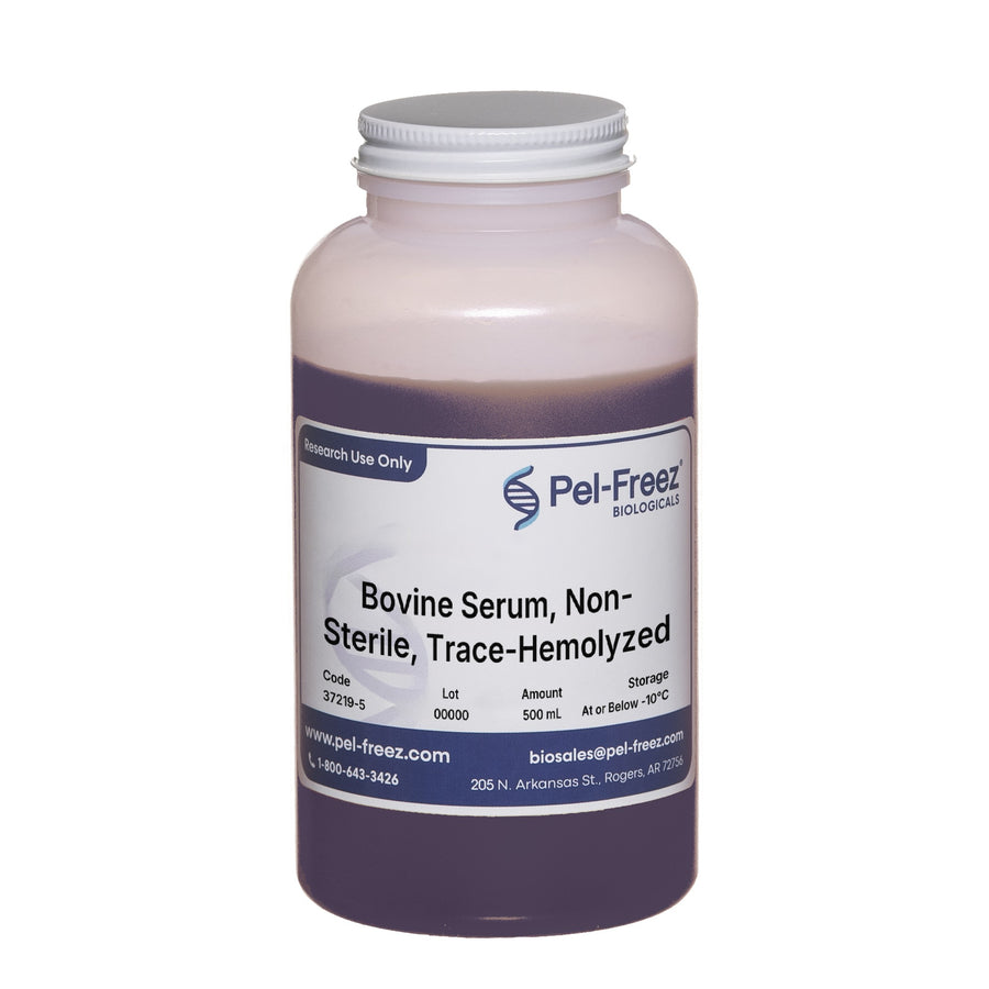 Bovine Serum, Non-Sterile, Trace-Hemolyzed