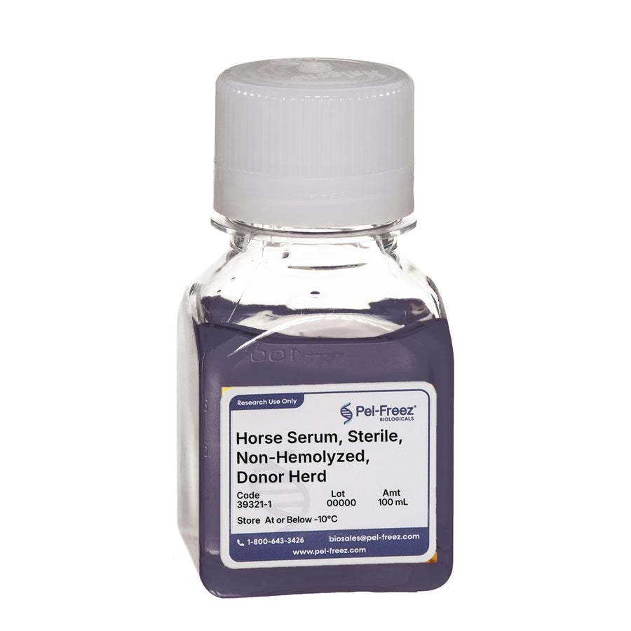 Horse Serum, Sterile, Non-Hemolyzed, Donor Herd