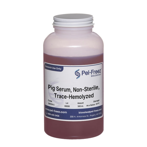 Pig Serum, Non-Sterile, Trace-Hemolyzed