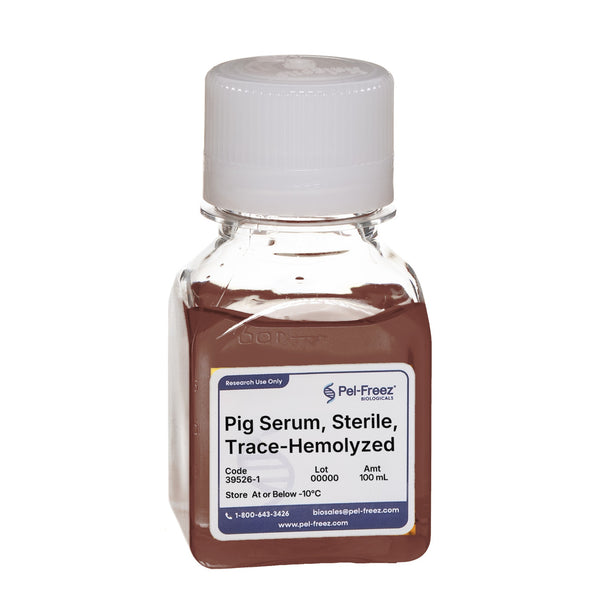 Pig Serum, Sterile, Trace-Hemolyzed