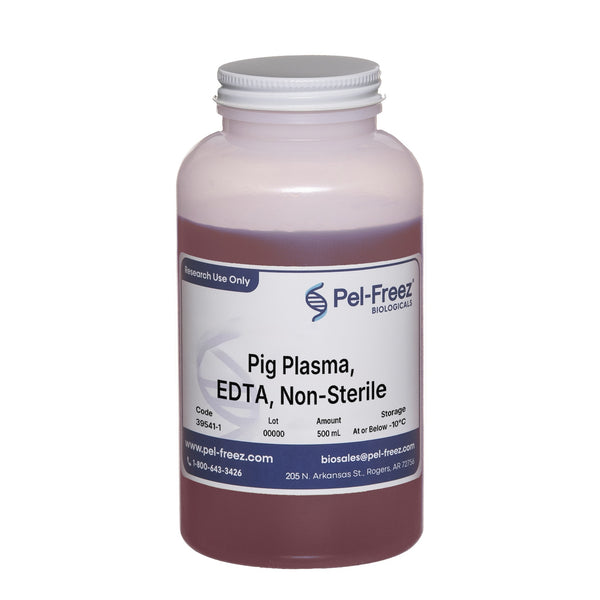 Pig Plasma, EDTA, Non-Sterile