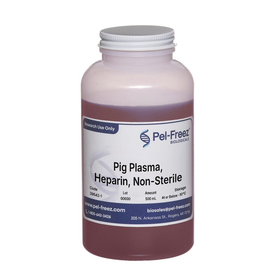 Pig Plasma, Heparin, Non-Sterile