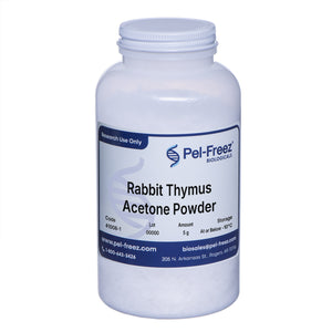 Rabbit Thymus Acetone Powder, Lyophilized