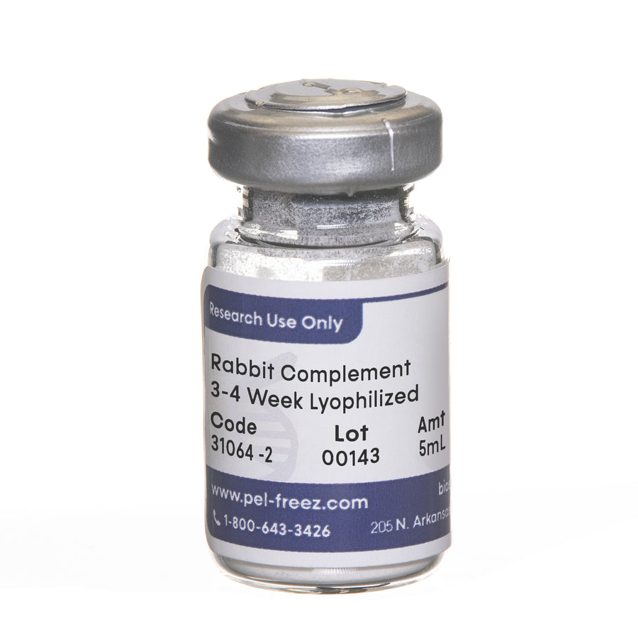 Baby Rabbit Complement, Lyophilized