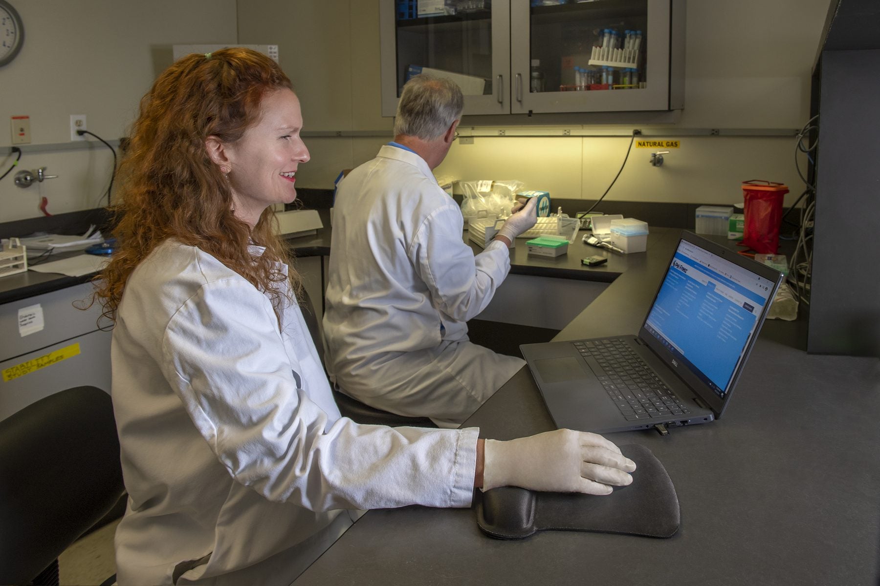 Pel-Freez quality control laboratory