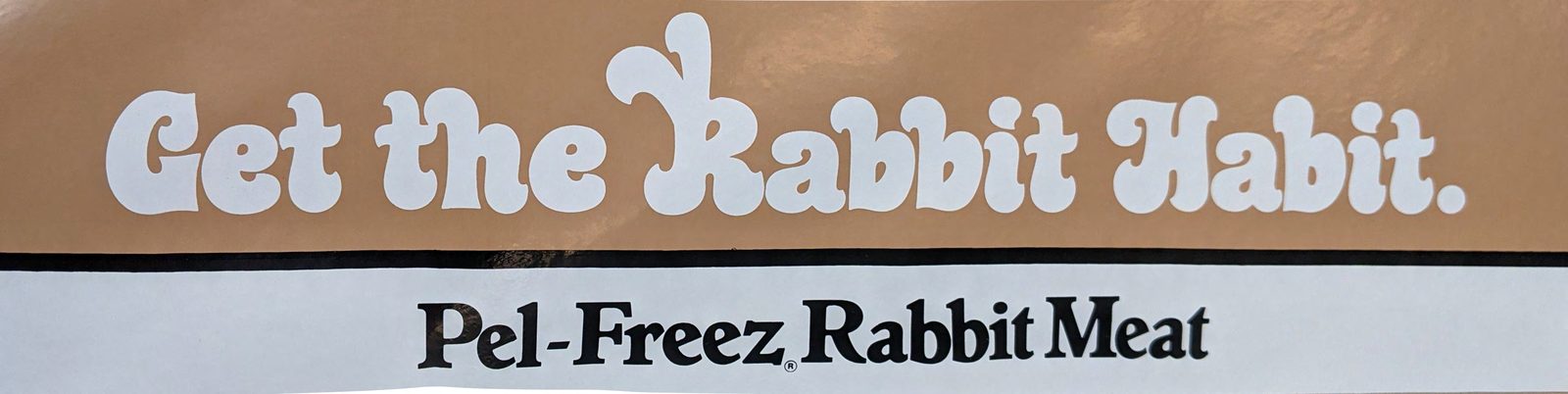 Pel-Freez bumper sticker, 1980s