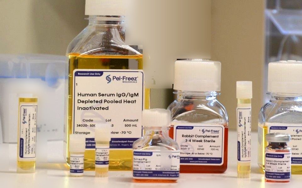 Pel-Freez Biologicals complement, serum and antibodies