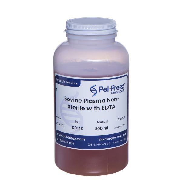 Bovine Plasma Non-Sterile with EDTA