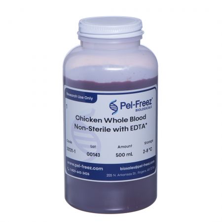 Chicken Whole Blood Non-Sterile with EDTA