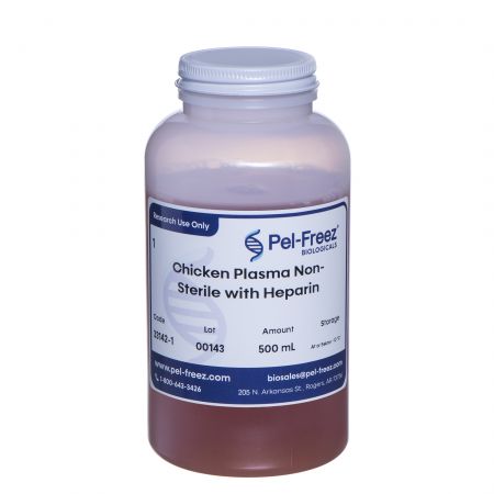 Chicken Plasma Non-Sterile with Heparin