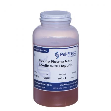 Bovine Plasma Non-Sterile with Heparin