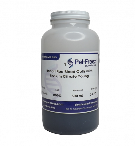 Rabbit Red Blood Cells with Sodium Citrate Young
