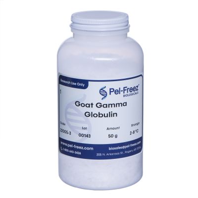 Poly bottle of Goat gamma globulin fraction